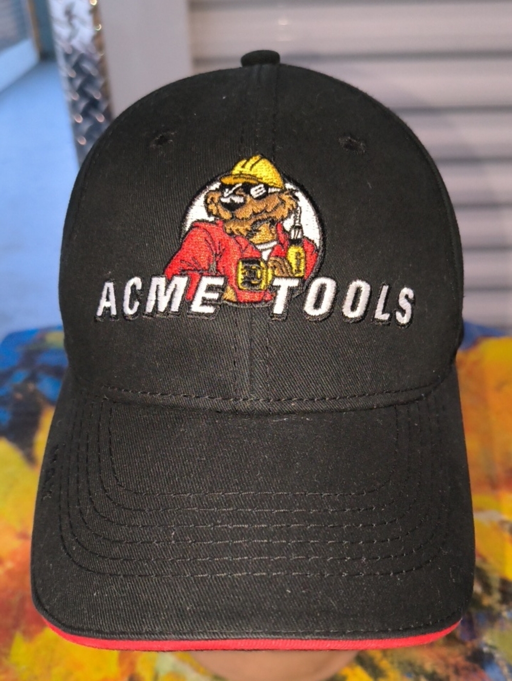 Acme Tools Embroidered Logo Trucker Strapback Hat Cap OSFM
